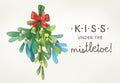 Christmas Mistletoe Paper Decor