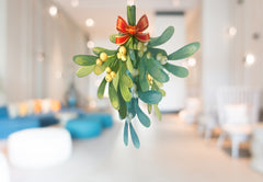 Christmas Mistletoe Paper Decor