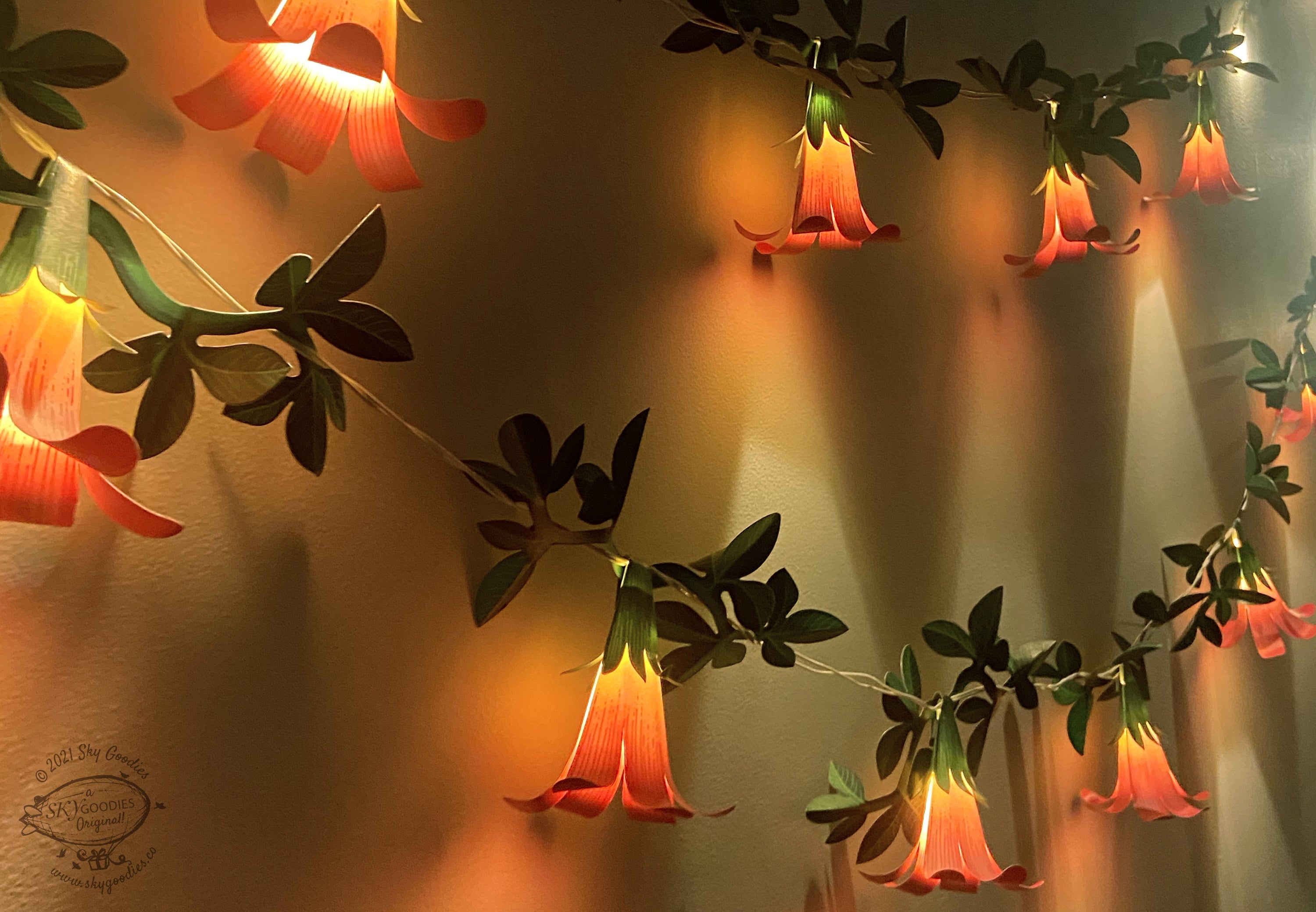 Ganpati Decor Combo Saver 2 - DIY Ganpati + 2 Flower Fairy Lights + 24 Butterflies