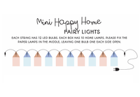 Paper Mini Happy Home Fairy Lights