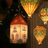 Happy Home DIY Paper Lamp Shade