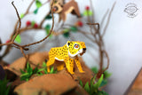 BOX SET 2: Set of 6 DIY Mini Endangered Animals Paper Craft Kits