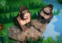 Mini Gorilla DIY Animal Paper Craft Kit