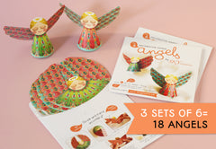 3 packs of 6 Paper Angels = 18 Angels