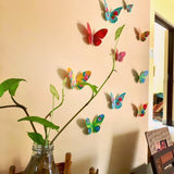 3 packs of 24 Decorative Paper Butterflies = 72 Butterflies