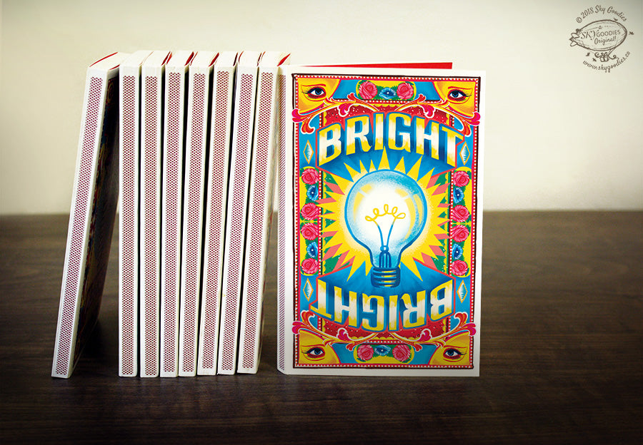 BRIGHT Match Book Notebook