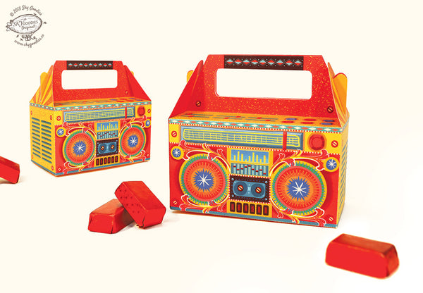 Set of 10 Boombox Gift Boxes