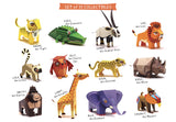 Mini Lion DIY Animal Paper Craft Kit