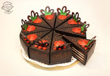 Set of 10 Chocolate Cake Gift Boxes