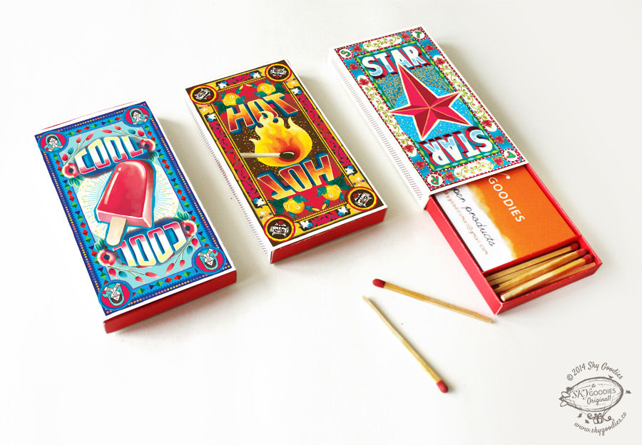 HOT Matchbox Business Card Holder DIY Paper Craft Kit