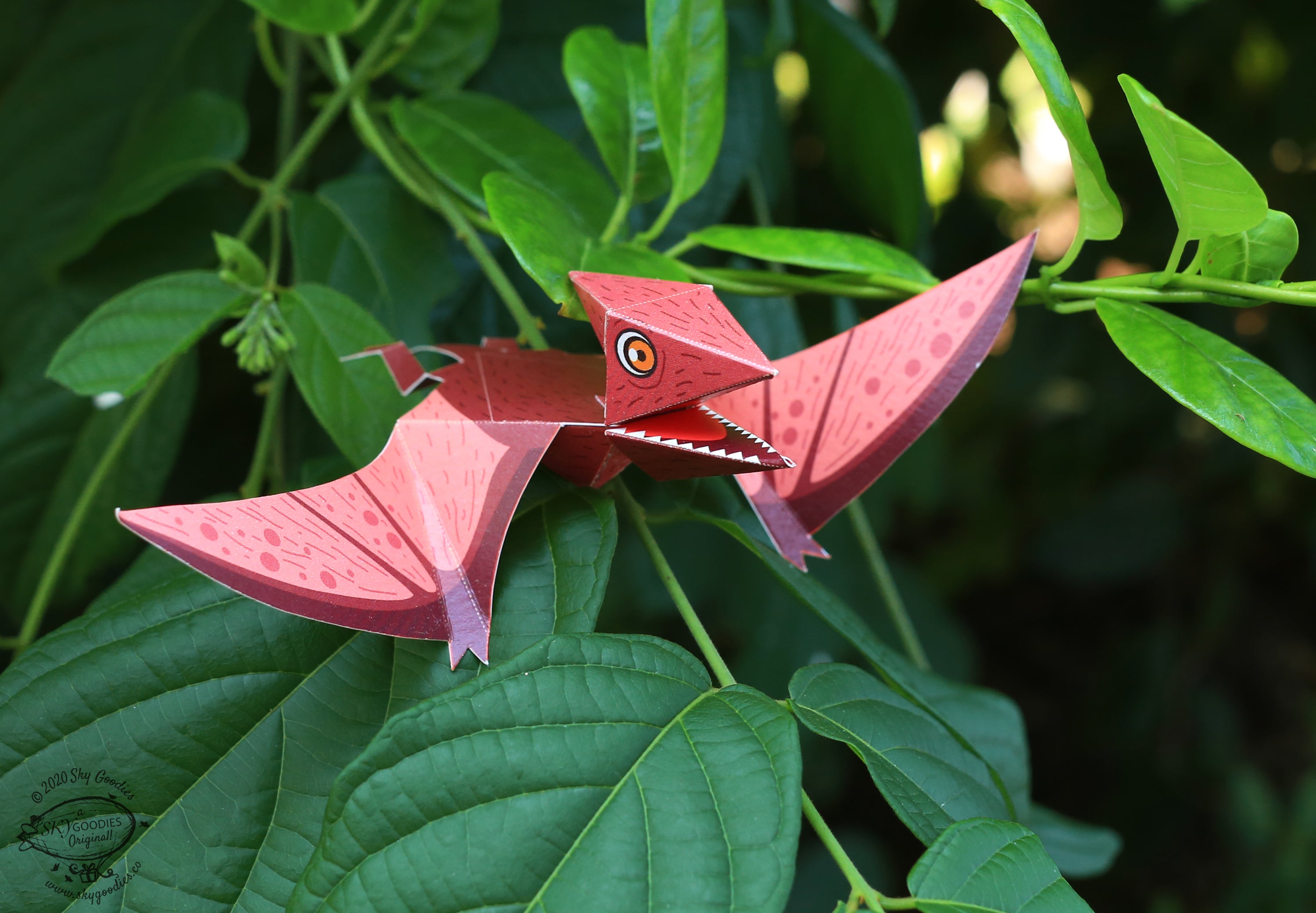 Mini Pterosaur DIY Dinosaur Paper Craft Kit