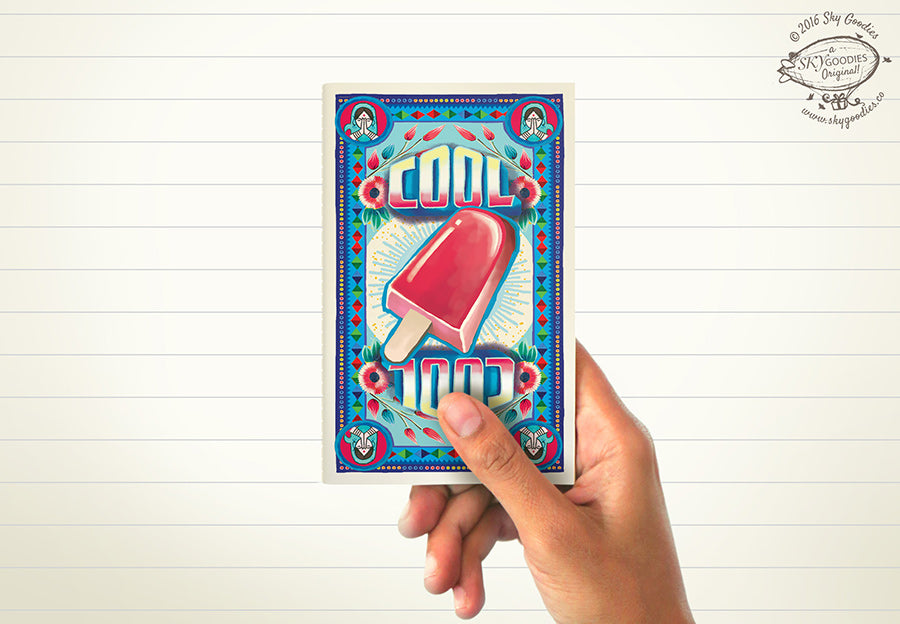 COOL Mini Notebook (ruled pages)