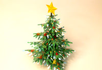 Paper Christmas Tree: DIY Paper Craft Kit: 2-in-1 Design
