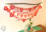 Sweet Hearts COMBO SAVER: Paper Hearts Bunting & Fairy Lights