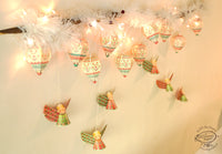 Christmas Decor Combo Saver 1 - Angels & Mini Hot Air Balloon Fairy Lights