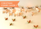 Christmas Decor Combo Saver 1 - Angels & Mini Hot Air Balloon Fairy Lights