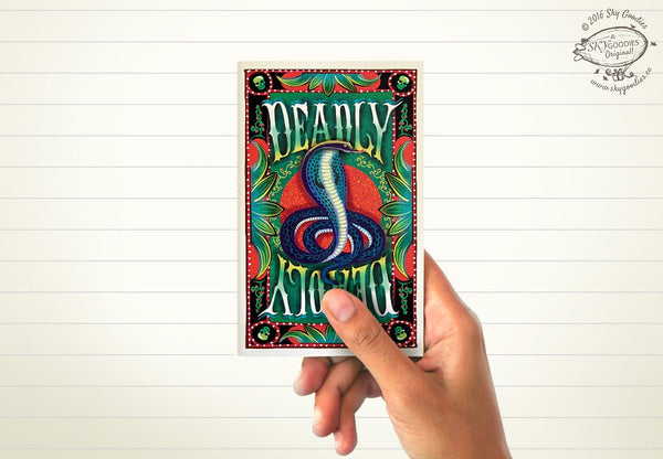 DEADLY Mini Notebook (ruled pages)