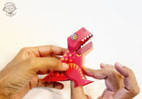Mini T-Rex Dinosaur DIY Dinosaur Paper Craft Kit