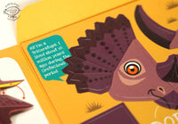 Mini Triceratops DIY Dinosaur Paper Craft Kit
