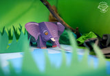 Mini Elephant DIY Animal Paper Craft Kit