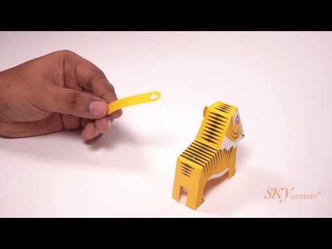 Mini Tiger DIY Animal Paper Craft Kit