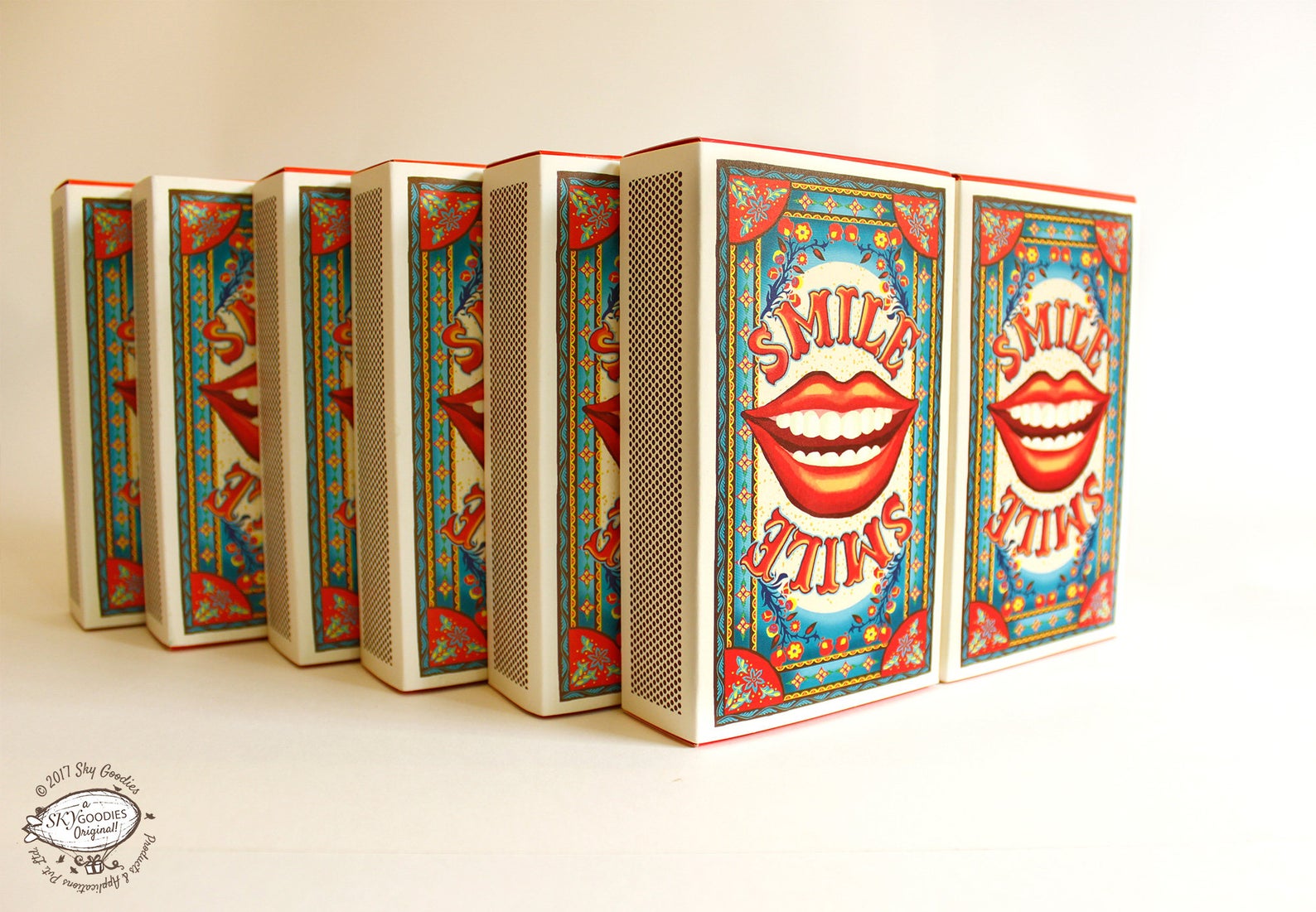 Festive Gift Pack: 'WITH LOVE' Matchbox Gift Box with 8 electric tea lights