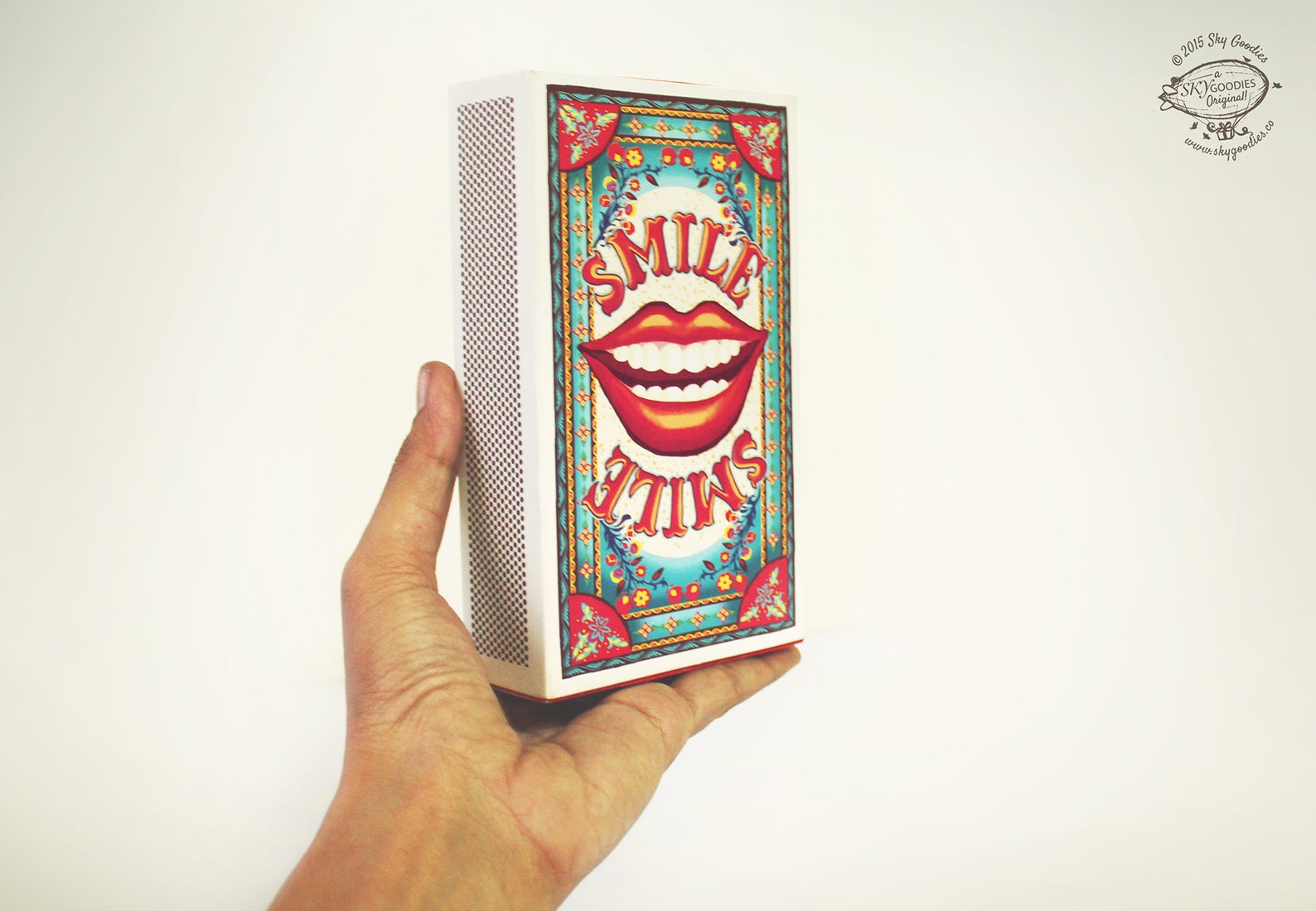 Festive Gift Pack: 'WITH LOVE' Matchbox Gift Box with 8 electric tea lights