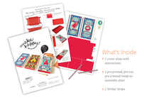 COOL Matchbox Business Card Holder DIY Paper Craft Kit