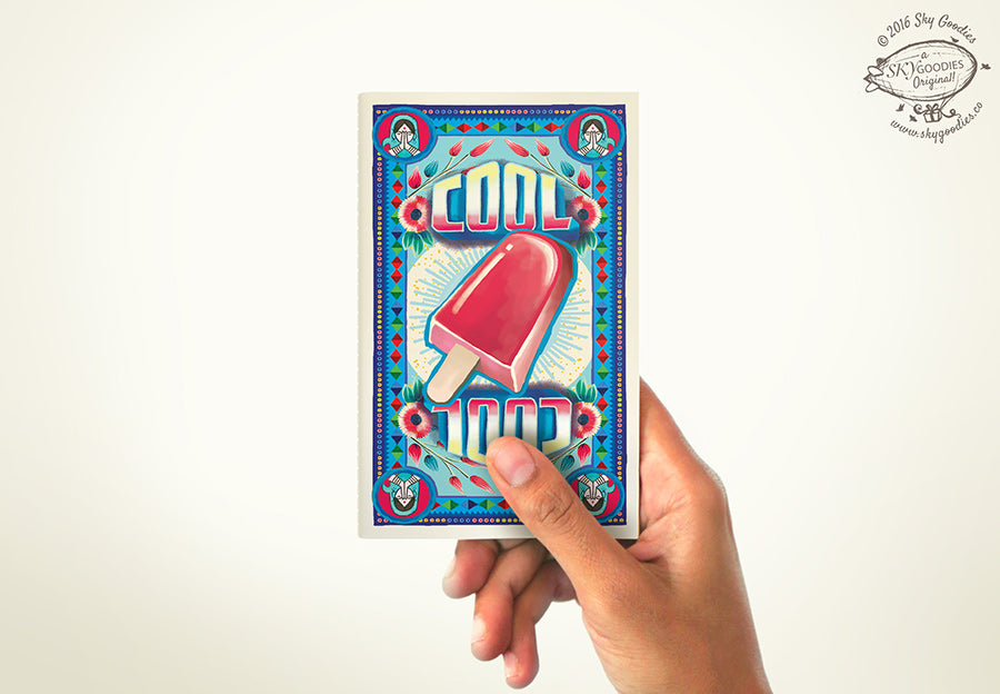COOL Mini Notebook (plain pages)
