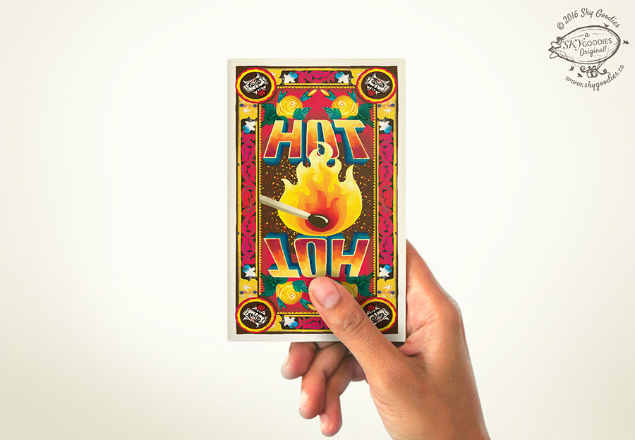 HOT Mini Notebook (plain pages)