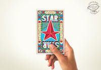 STAR Mini Notebook (plain pages)