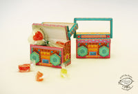 Colourful Mini Boombox DIY Paper Craft Kit