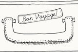 Doodle Travel Organizer and Fridge Magnet Set