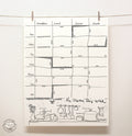 Doodle Weekly Menu Planners and Fridge Magnet Set