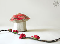 Mini Mushroom Box - DIY Paper Craft Kit